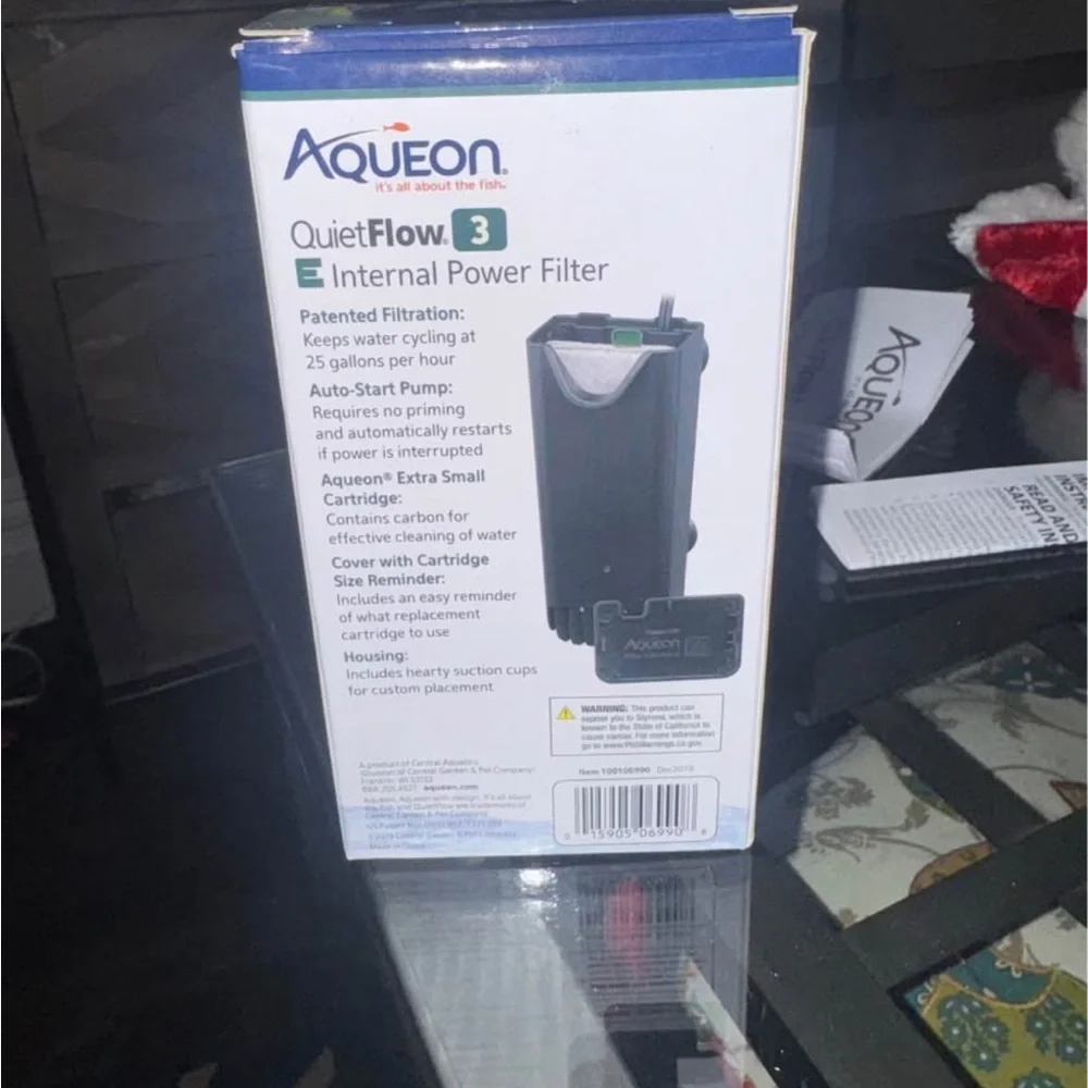 Brand New in Box Aqueon XS Fish Tank Filter